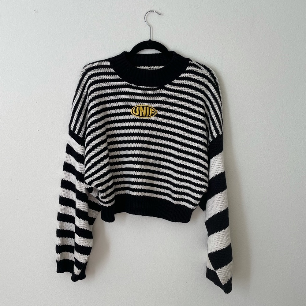 UNIF Stripe Pullover Sweater